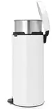 Roska-astia polkimella Brabantia NewIcon 30 L valkoinen, sisäastia metalli - Roskakorit, poljinastiat - 56886 - 3