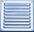 Ulkosäleikkö Fläkt SVN 150 x 150 mm valkoinen - Viemäröintitarvikkeet - 76446 - 1