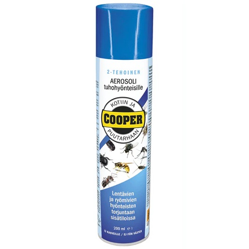 Cooper hyönteis-spray 200 ml - Torjunta-aineet, Kasvinsuojeluaineet - 4936 - 1