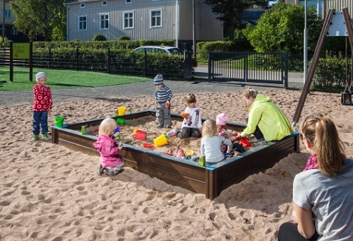 Hiekkalaatikko 2,50 x 3,30 m 137404M Lappset Finno - Hiekkalaatikot - 62886 - 1