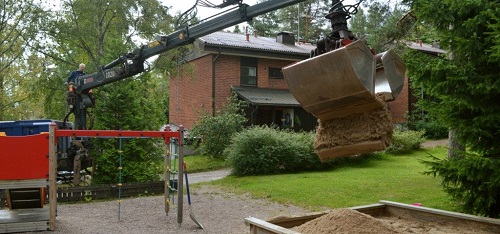 Hiekkalaatikon täyttö PKS-alue - Hiekkalaatikot - 62866 - 1