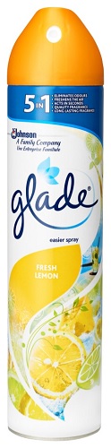 Ilmanraikastin Glade 5in1 Fresh Lemon 300 ml - Siivousaineet - 62056 - 1