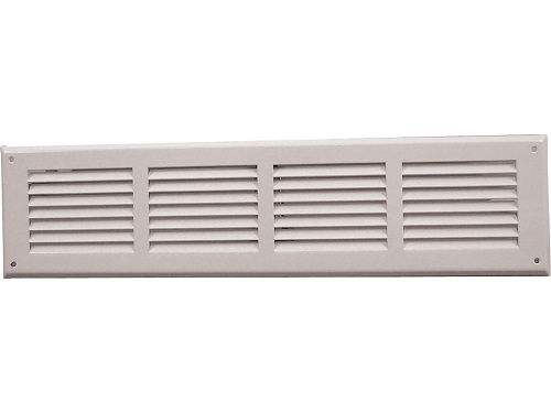 Ilmastointiventtiili Säle 300 x 100 mm ilman kehystä valkoinen - Ilmanvaihtotarvikkeet - 62216 - 1