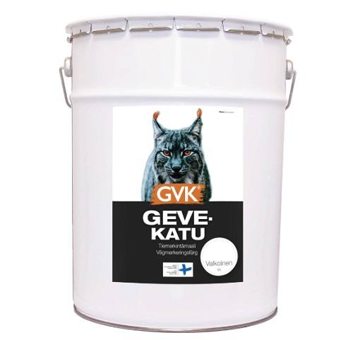 Katumaali Gevekatu 3 L valkoinen - Katumaalit, Asfaltinpaikkaus - 68716 - 1