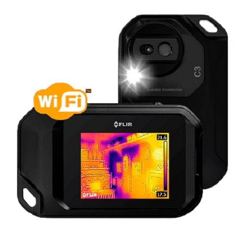 Lämpökamera FLIR C3-X WIFI taskukokoinen - Lämpö-, kosteus- ja etäisyysmittarit - 60666 - 1