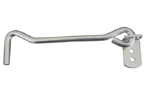 Lankahaka tukeva 300 mm / 7 mm sinkitty teräs - Koukut, Sakkelit - 57766 - 1