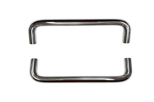 Lankavedin kromattu 128 mm perusmalli - Kiintokalusteiden tarvikkeet - 66916 - 1