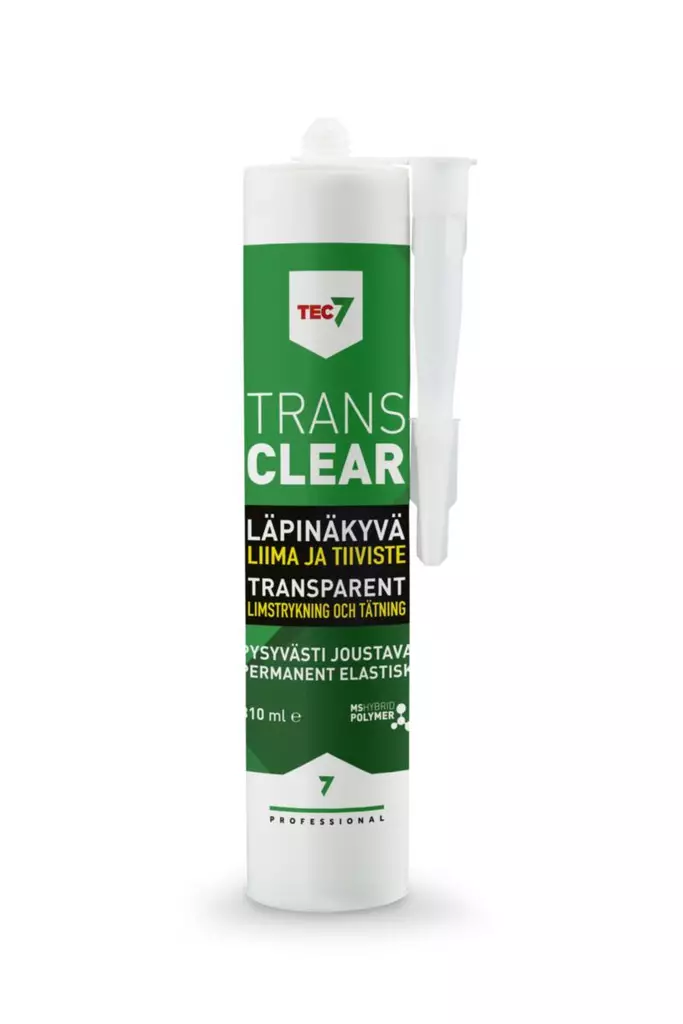 Liimamassa Kirkas Tec7 Trans Clear 310 ml - Tiivisteet, Tiivistemassat - 74256 - 1