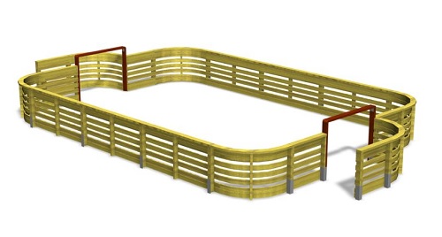 Mini Arcsport peliareena 080826 Lappset Sport - Liikuntavälineet, Palloilu - 67266 - 1