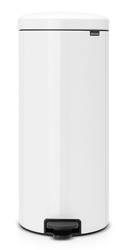 Roska-astia polkimella Brabantia NewIcon 30 L valkoinen, sisäastia metalli - Roskakorit, poljinastiat - 56886 - 1