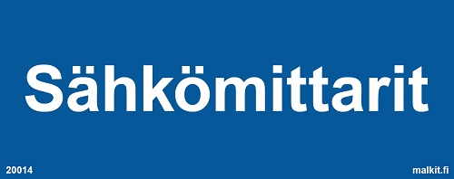 Sähkömittarit opaste - Sähköalan kilvet - 66976 - 1