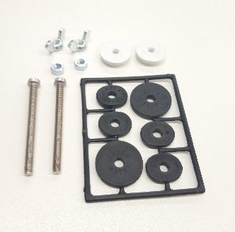 Säiliön kiinnitysruuvisarja 98946 Svedbergs - Svedbergs varaosat - 216 - 1