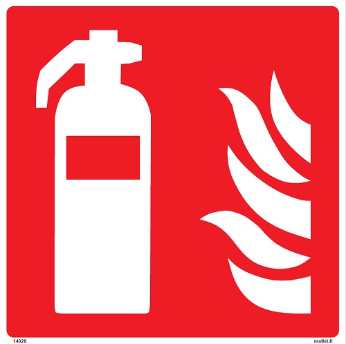 Sammutin opaste - Jälkivalaisevat kyltit - 65676 - 1