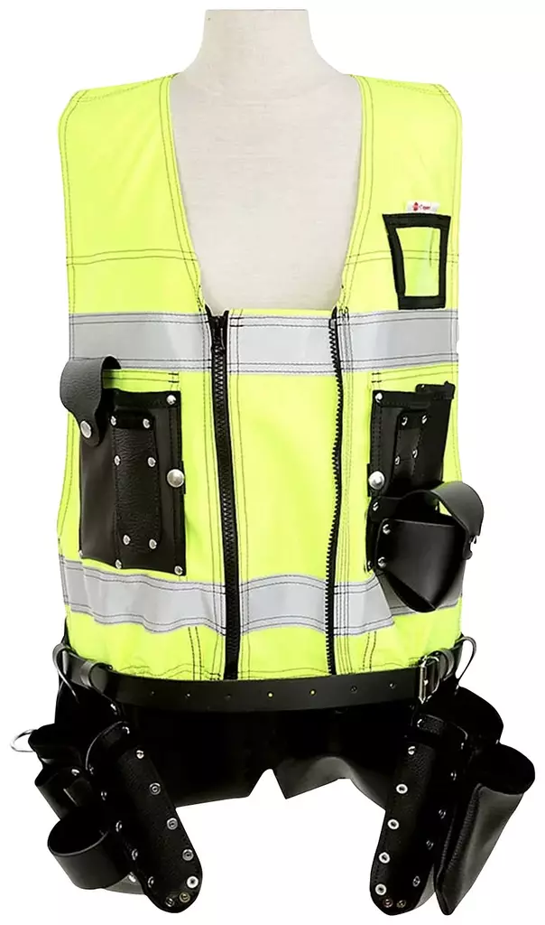 Timperinliivi oranssi tai keltainen - Turvavaljaat, Valjasliivit - 55126 - 1