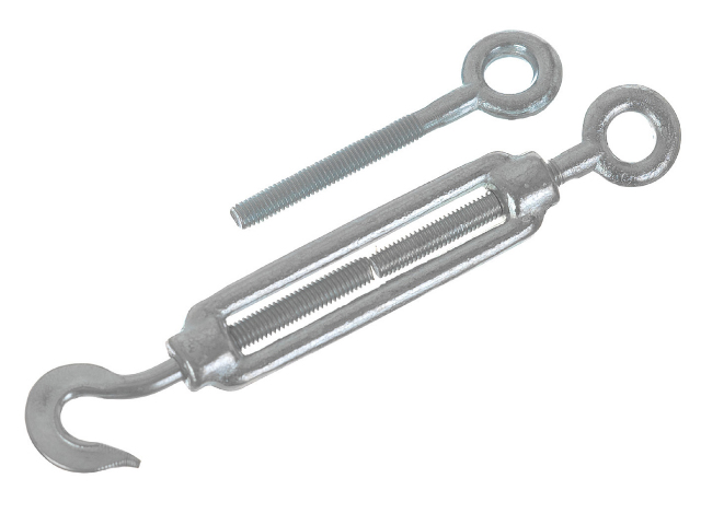 Vanttiruuvi 6 x 110 koukuilla zn - Levyankkurit, vetoniitit - 3306 - 1