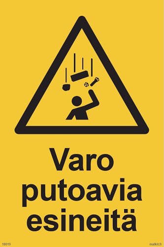 Varo putoavia esineitä opaste - Varoituskilvet - 67106 - 1