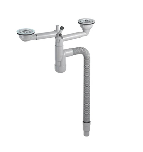 Vesilukko 2-osainen Prevex Flexlock koripohjaventtiili - Vesilukot ja tarvikkeet - 68546 - 1