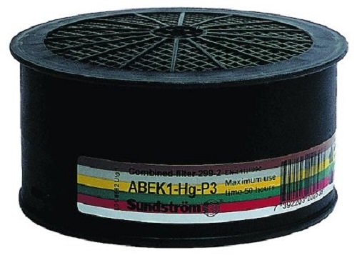 Yhdistelmäsuodatin ABEK1-Hg-P3 SR 299-2 - Hengityksen suojaimet - 56976 - 1