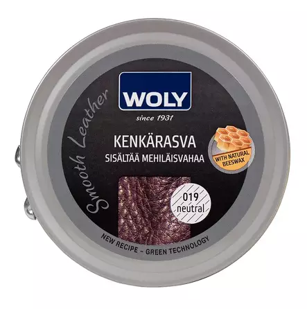 Kenkärasva Woly mehiläisvahapitoinen 100 ml - Kengännauhat, kenkien hoitotuotteet - 11737 - 1
