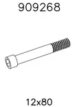 Kuusiokoloruuvi 12 x 80 mm 909268 Lappset varaosa - Leikkivälineiden varaosat - 61027 - 1