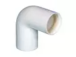 Viemäröintiputken kulmayhde 90ast muhviton valk. - Viemäröintitarvikkeet - 1237 - 1