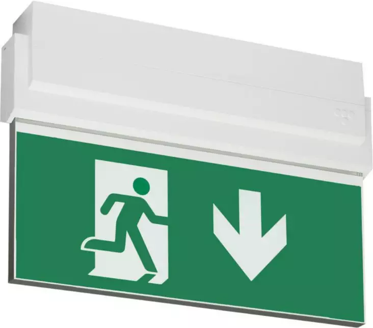 Opastevalaisin Teknoware Opas 80 TWT8041WK 24VAC/DC IP44 - Muut paloturvallisuuden tuotteet - 73377 - 1