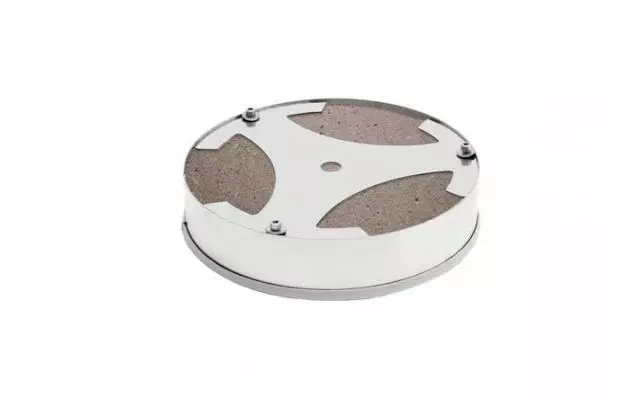 Betonijalusta 140/200 L korkeus 100 mm, kiinnitys pohjaan, rst vaippa - Roska-astioiden tarvikkeet - 75437 - 1