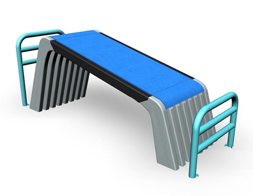 Back'n Abs 081210M Lappset Fitness - Liikuntavälineet, Palloilu - 56917 - 1