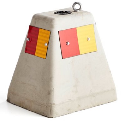 Betoniporsas pieni 130 kg - Liikenteen ohjaus - 65117 - 1