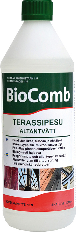 BioComb Terassipesu 1 l - Torjunta-aineet, Kasvinsuojeluaineet - 4977 - 1