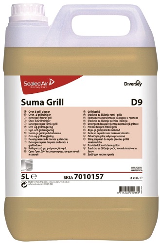 Grillien ja uunien pesuaine Suma Grill D9 5 L - Siivousaineet - 12557 - 1