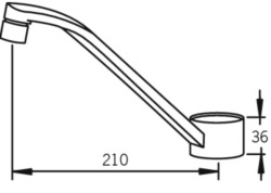 Juoksuputki 210 mm Classica 93- 2003 159993 - Oras varaosat - 487 - 1