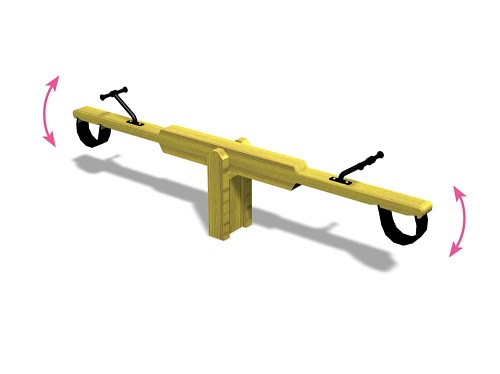 Kiikkulauta 175070 Lappset Clover - Jousikiikut, Karusellit - 55707 - 1