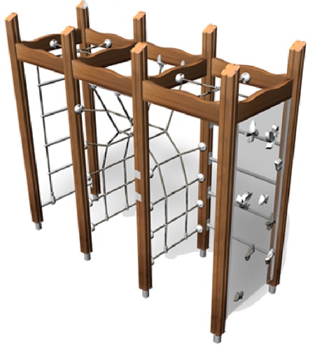 Kiipeilyreitti Q10965 Lappset Flora - Kiipeilytelineet - 57967 - 1