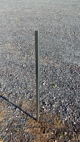 Kyltin pidike maahan sinkitty 1500 mm - Kylttien kiinnikkeet ja tarvikkeet - 4717 - 1