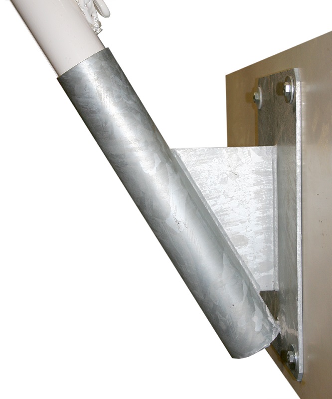 Lipputangon jalusta seinään 3-6 m tangoille - Lipputangot - 68907 - 1