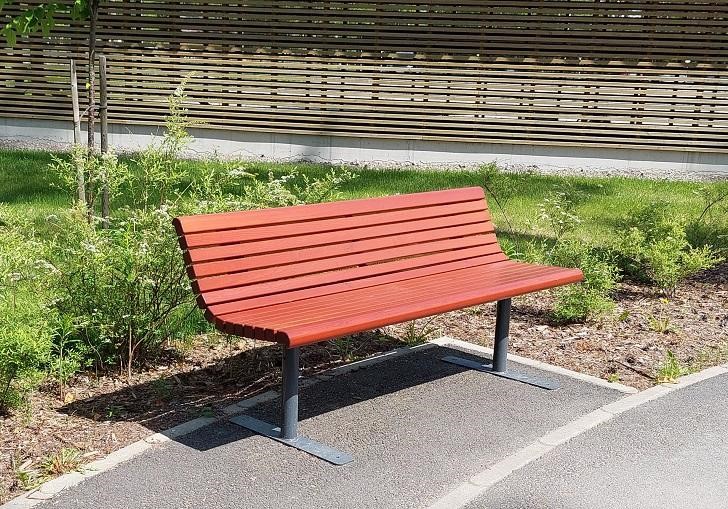 Penkki Yarden kolmen istuttava selkänojalla Lappset - Penkit - 72657 - 1