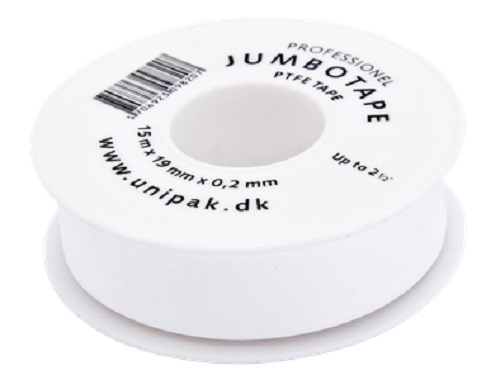 Putkiteippi Jumbo 15 m x 19 mm - Tiivisteet, Tiivistemassat - 1077 - 1