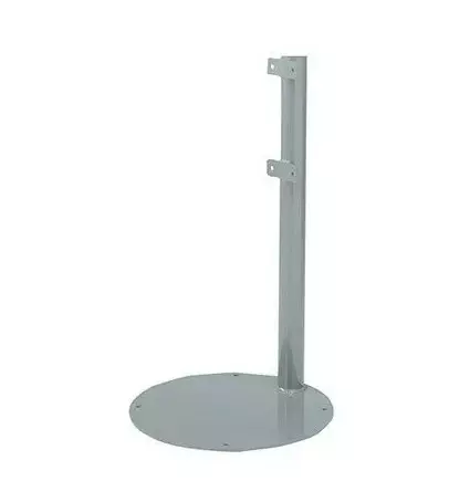 Roska-astian laattapylväs 30 / 60 L harmaa RAL7021 - Roska-astiat - 75037 - 1