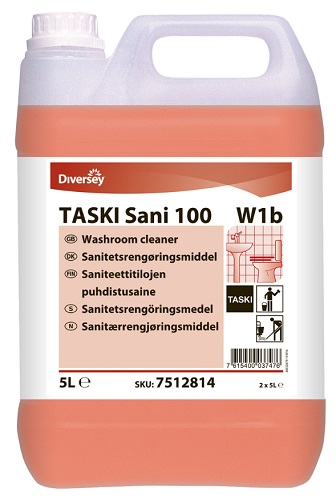Saniteettitilojen puhdistusaine Sani 100 - Saniteetti, Kosteantilan puhdistusaineet - 63697 - 1