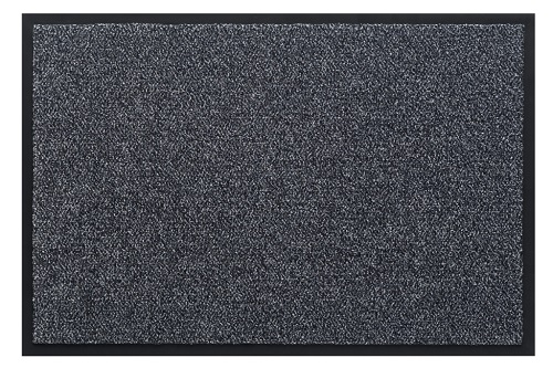 Tekstiilimatto Queen 60x90 cm antrasiitti vakiokoko - Tekstiilimatot, Käytävämatot - 4287 - 1