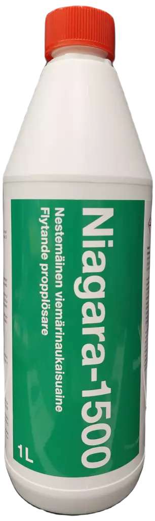 Viemärinaukaisuaine Niagara-1500 nestemäinen 1 L - Viemärinaukaisuaineet - 70247 - 1
