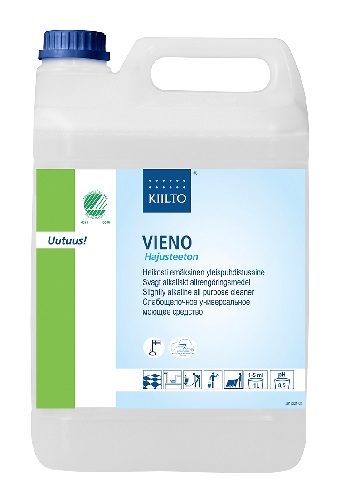 Yleispesuaine Kiilto Vieno hajusteeton 5 L - Yleispesuaineet, Desinfioivat aineet - 56387 - 1