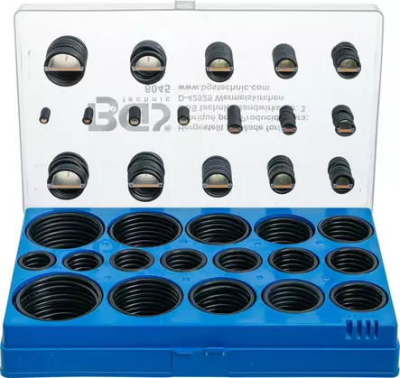O-rengaslajitelma BGS 3-50 mm 419 kpl - Tiivisteet, Tiivistemassat - 76078 - 1