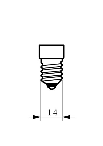 Merkkilamppu Perel 24-30V 6-10W E14 - Merkkilamput, Hohtolamput - 67598 - 2