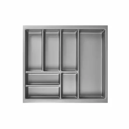 Ruokailuvälinelaatikko Dirks Basic M60 harmaa - Lankakorit, laatikot - 76058 - 1