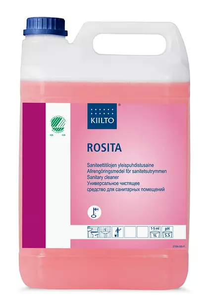Saniteettitilojen puhdistusaine Kiilto Rosita - Saniteetti, Kosteantilan puhdistusaineet - 56828 - 1