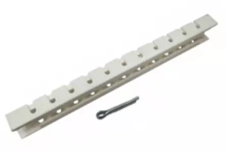 Välisuljin muovi / valkoinen 20 x 200 mm - Ikkunatarvikkeet, vetimet, saranat - 58008 - 1