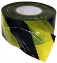 Varoitusnauha Strong 75 mm / 500 m kelta-musta - Liikenteen ohjaus - 72388 - 1