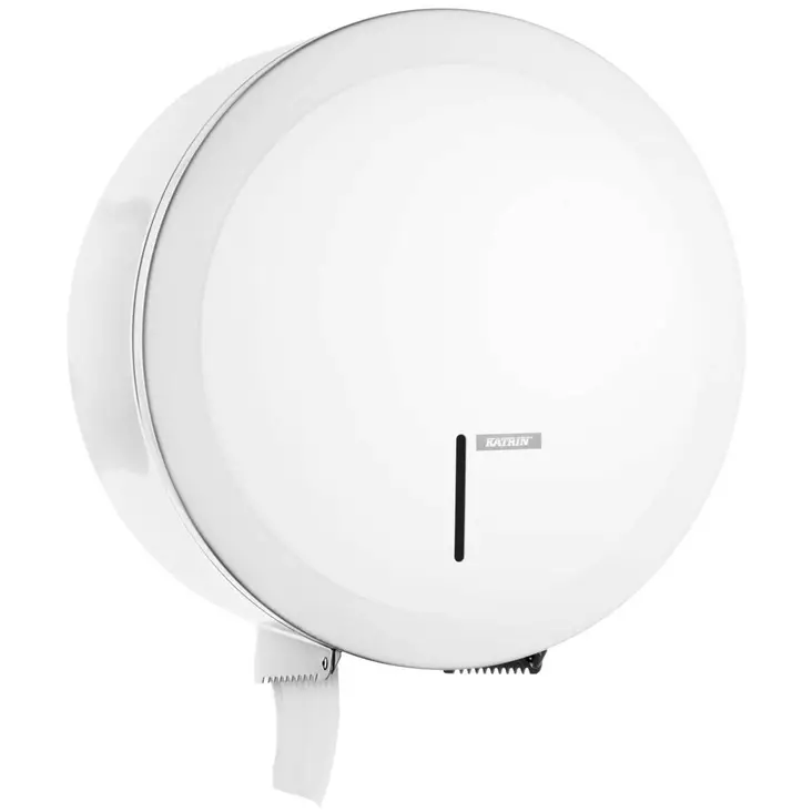 WC-paperiannostelija Katrin Gigant L metalli valkoinen 997016 - WC- paperit, Käsipyyhkeet, Annostelijat - 74918 - 1